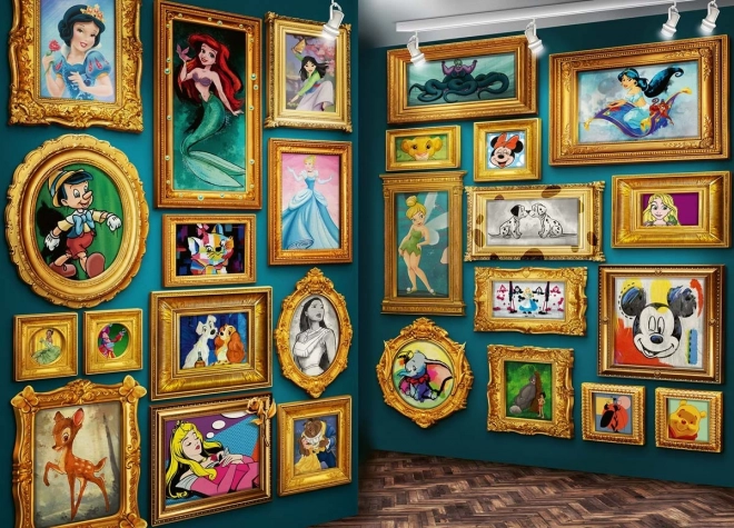 Puzzle 9000 prvků Muzeum Disneyho postaviček