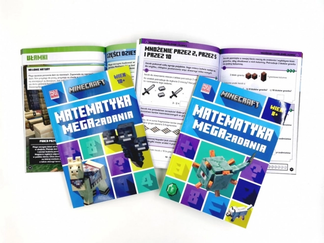 Minecraft: Velká kniha matematických mega úkolů pro děti 7+