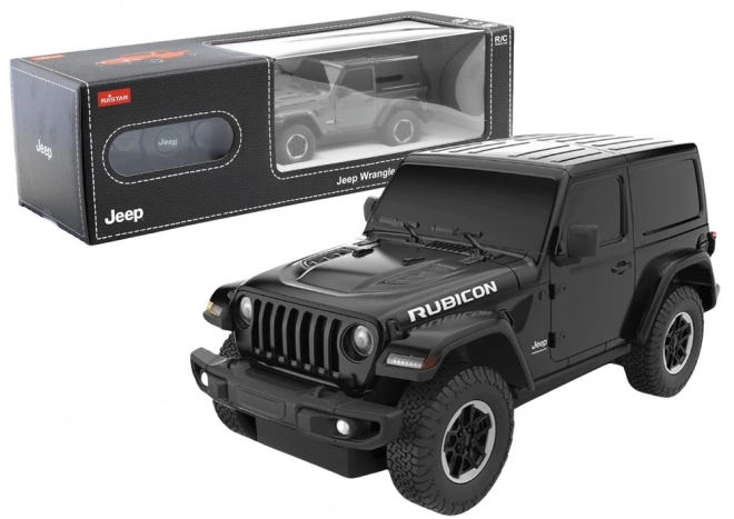 R/C auto 1:24 Jeep Wrangler JL Rubicon černý
