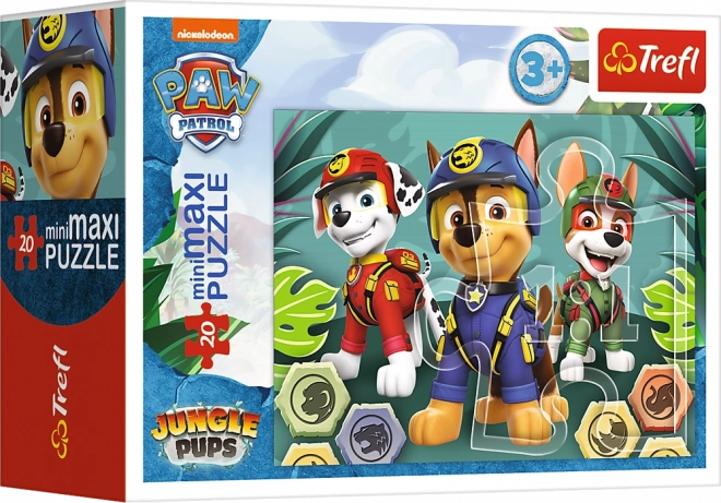Puzzle Tlapková patrola miniMAXI 20 dílků