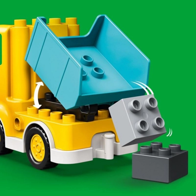 DUPLO kamion a pásový bagr