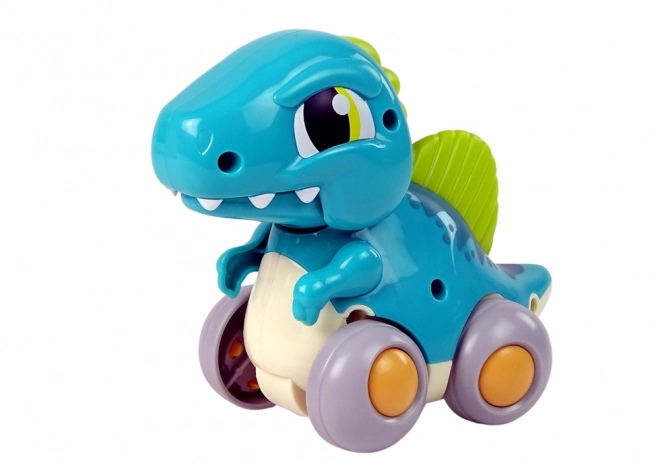 Dinosaurus na kolečkách Modrá figurka Spinosaurus