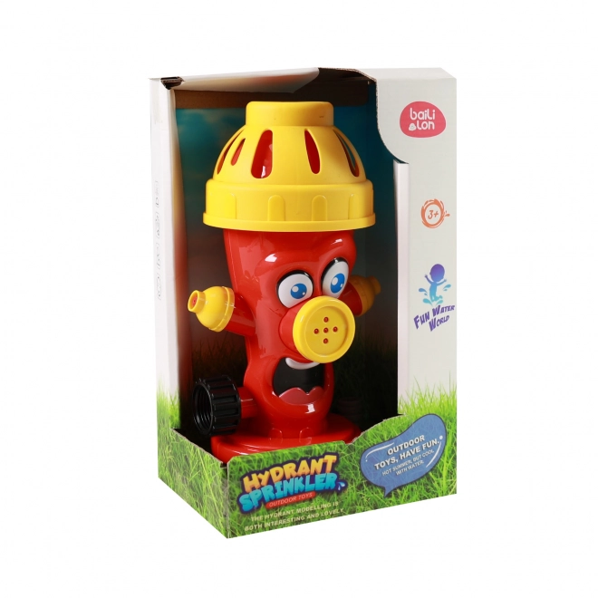 Veselý vodní hydrant pro děti