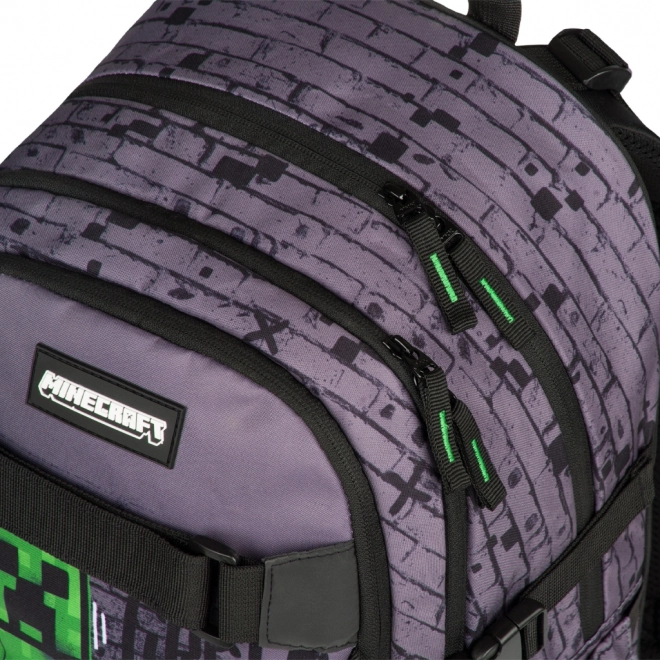 školní batoh Baagl Skate Minecraft TNT