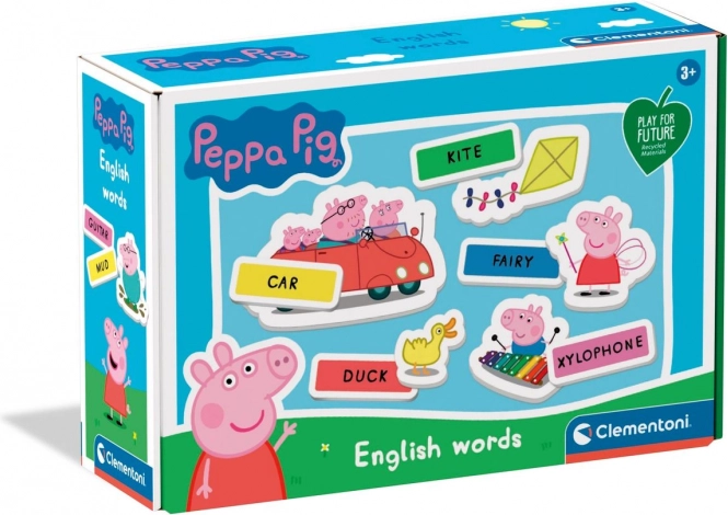 Angličtina pro nejmenší s PRASÁTKEM PEPPA – vzdělávací hra Clementoni