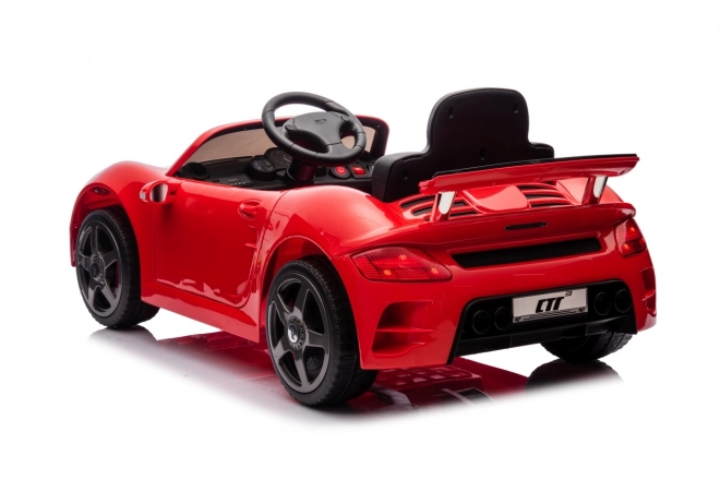 Dětské elektrické auto RUF CTR3 červené