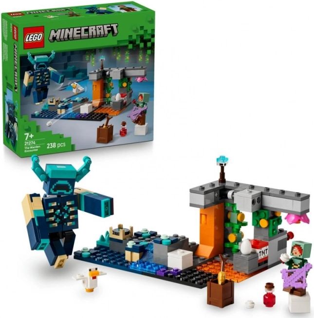 LEGO® Minecraft® 21274 Setkání se Strážcem