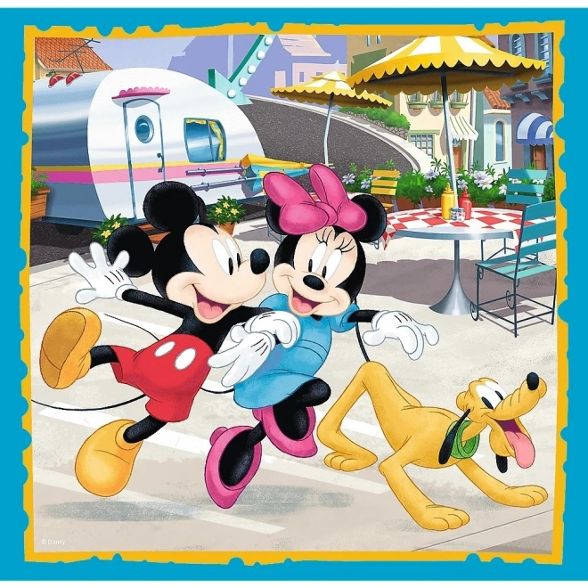 TREFL Puzzle Mickey Mouse a přátelé 3v1 (20,36,50 dílků)