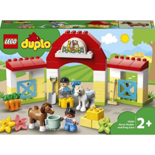 LEGO Duplo 10951 Stáj s kucy a poníky
