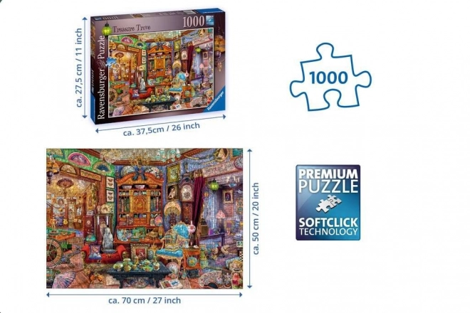 Puzzle pokladnice 1000 dílků od Ravensburger