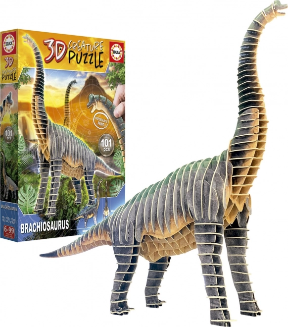 3D puzzle Brachiosaurus - 101 dílků