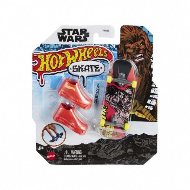 HotWheels Skates tématický fingerboard a boty – Transformers - Starscream