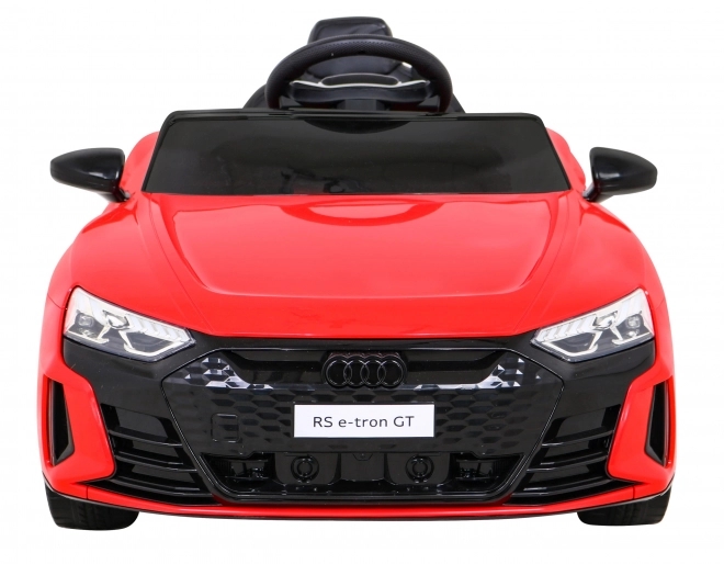 Audi RS E-Tron GT dětské elektrické auto s ovladačem a pohonem 4x4 – Červená