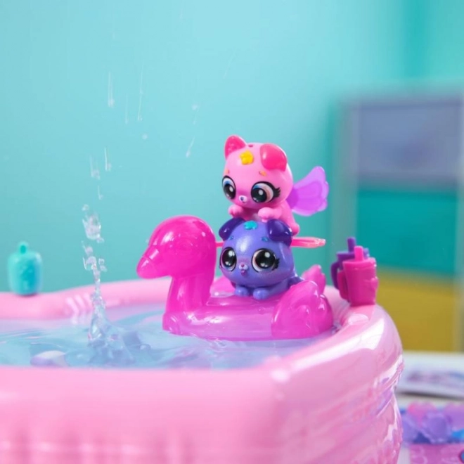Zvířátka Hatchimals na bazénové párty