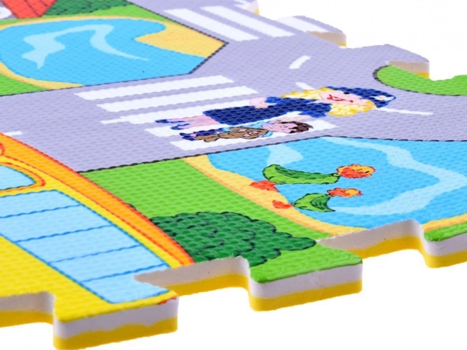 Pěnová podložka street puzzle EVA ZA2510