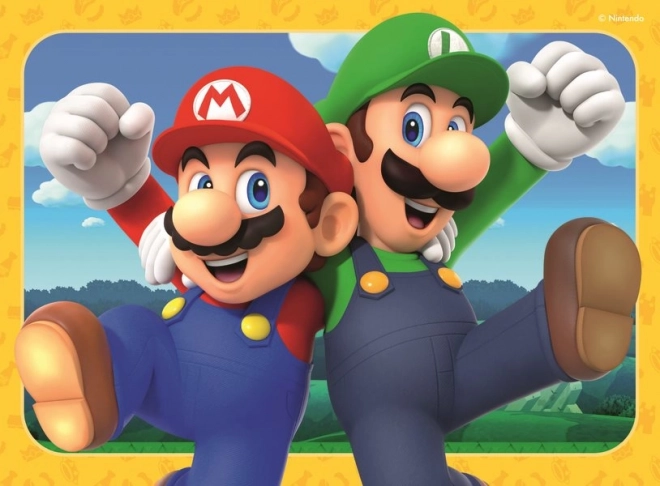 Puzzle RAVENSBURGER Super Mario Dobrodružství 4v1