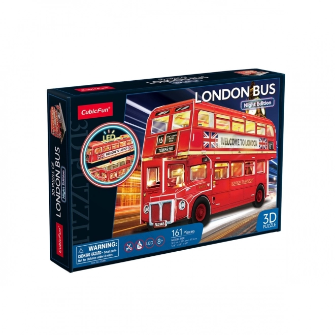 Puzzle 3D - Londýnský autobus