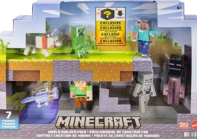 Sada figurek Minecraft Kreativci