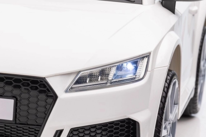 Dětské elektrické autíčko Audi TT RS bílé