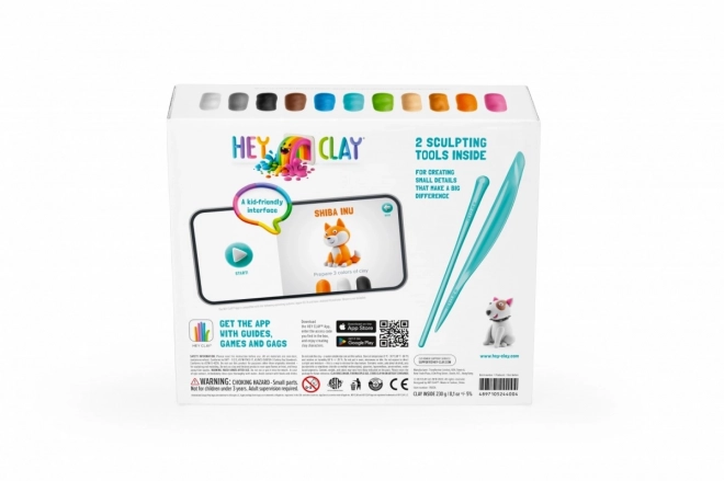 Hey Clay: Příběh psů - sada modelovacích hmot
