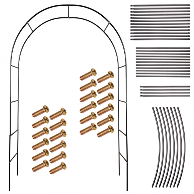 Zahradní kovová pergola oblouk 240 cm