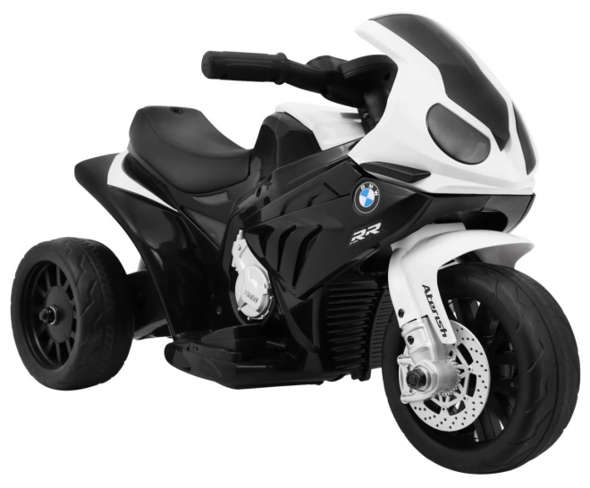 BMW S1000 RR Mini motorka na baterie + 3 kola + zvuky + LED dioda – Černá