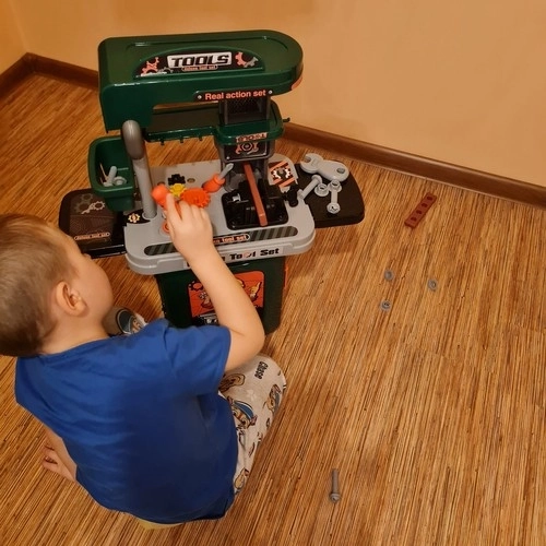 Kruzzel dětská dílenská sada 3-v-1