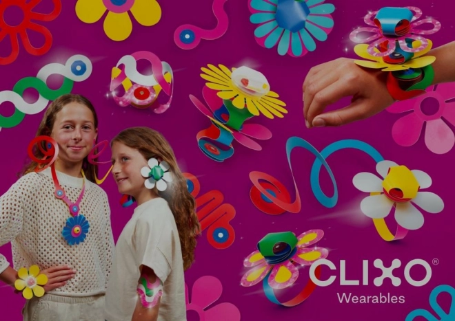 Clixo Jewelry Pack Kreativní sada kostek pro tvorbu šperků - 28 ks