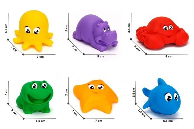 Koupací souprava Písek, voda a zvířata 7945