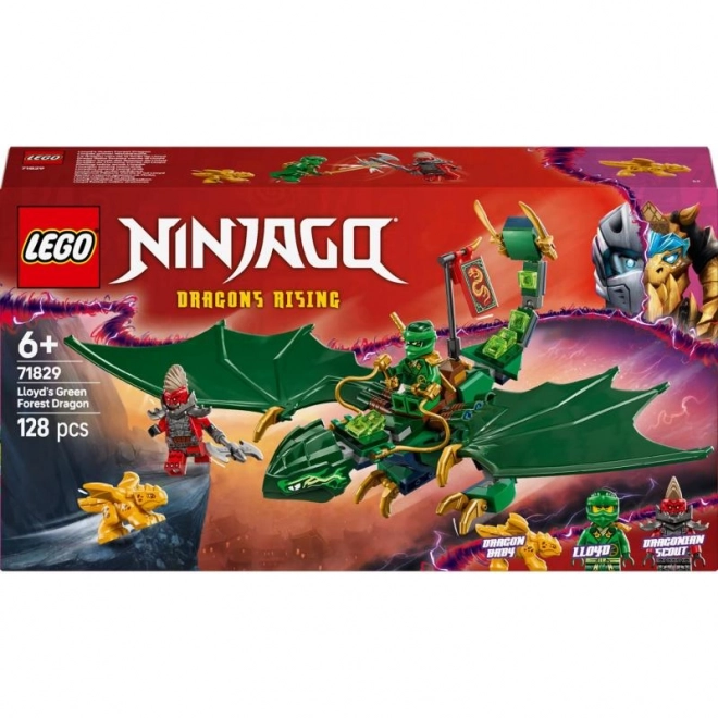 Lego Ninjago zelený lesní drak Lloyda