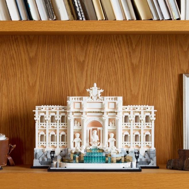 Fontána di trevi lego architektura