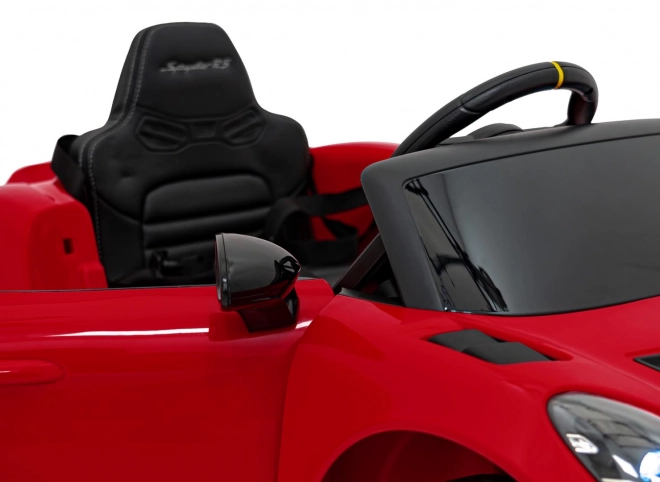 Dětský elektrický vůz Porsche 718 lakovaný – Červený