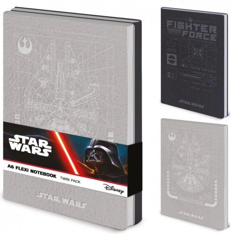 sada sešitů A6 Star Wars Rebel