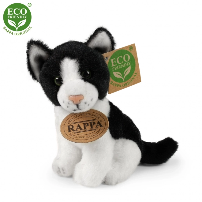 Plyšová kočka 14 cm sedící ECO-FRIENDLY