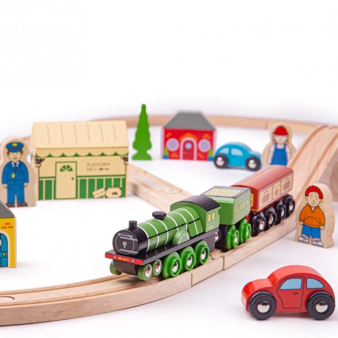 Dřevěná vláčkodráha Flying Scotsman