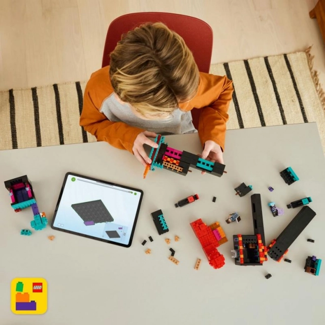Stavebnice LEGO Minecraft Základna Plenitelů a Ničitel