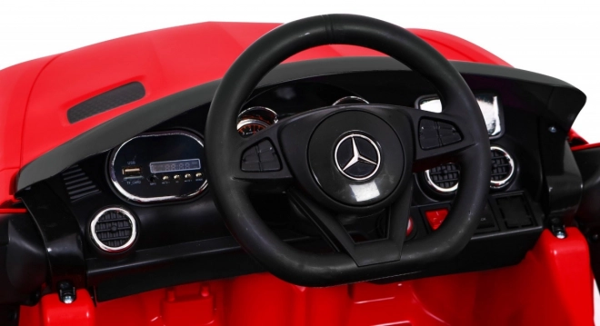 Elektrické autíčko MERCEDES-AMG GT pro děti s dálkovým ovládáním – červené