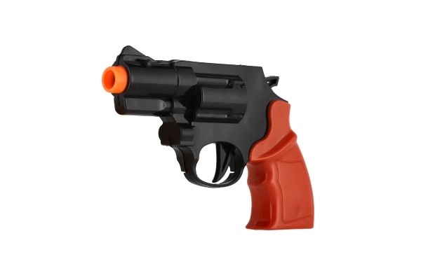 Policejní pistole s odznakem a přísavkovými šipkami, 15 cm