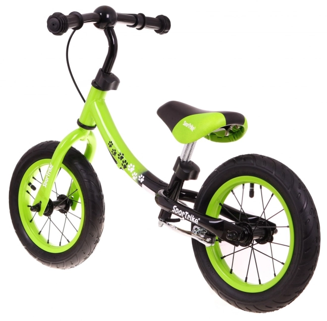 Dětské krosové kolo Boomerang SporTrike + variabilní uspořádání rámu – Zelené