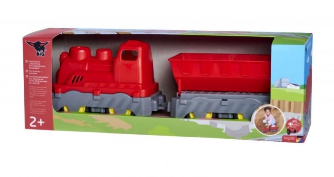 Mini Vláček BIG Power Worker s vagónem 45 cm