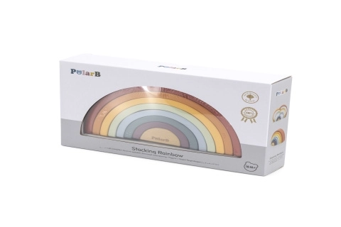 Dřevěná duha puzzle VIGA PolarB Montessori