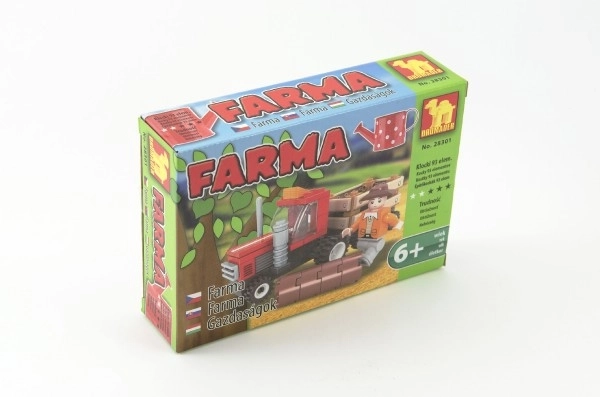 Stavebnice Dromader - farmářské auto 93 dílů