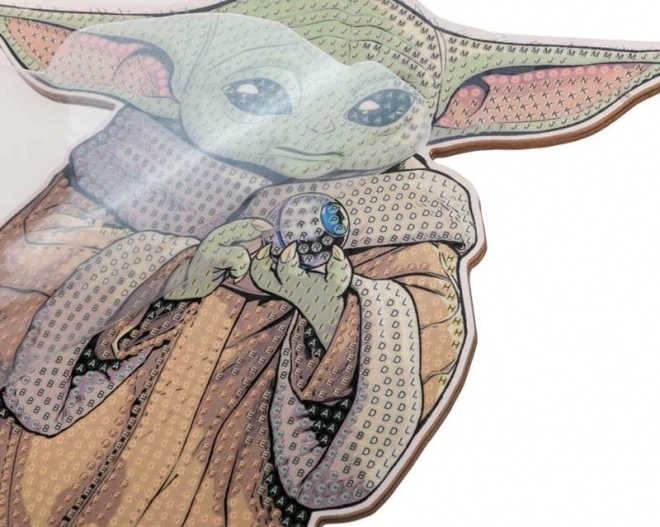 Diamantové malování XL Star Wars: Grogu