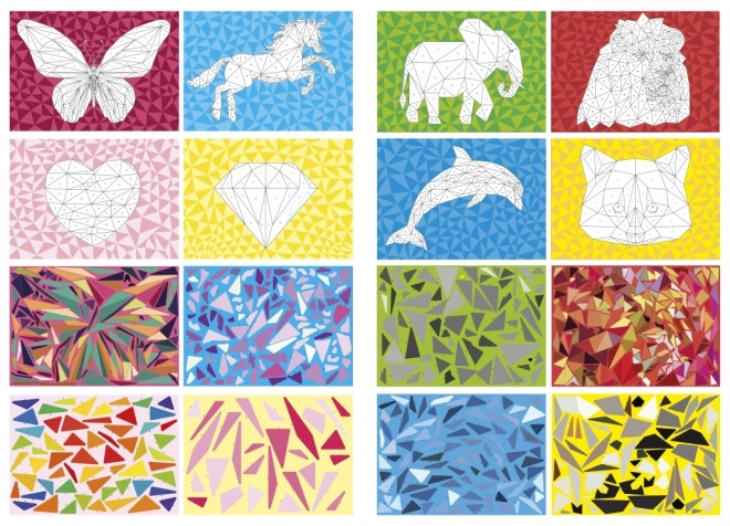 Samolepkové puzzle podle čísel A4