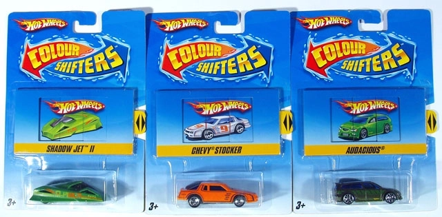 Hot Wheels Color Shifters měnící barvu autíčka