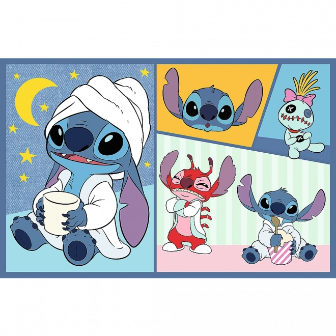 Puzzle 2x70 - Disney Lilo a Stich - Bez nudy se Stitchem