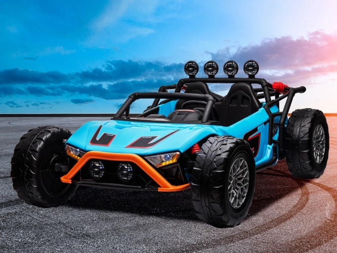 Dvouosobový terénní auto Buggy Racing – Modrá