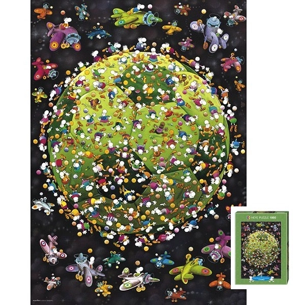 Puzzle 1000 dílků Fotbal Mordillo