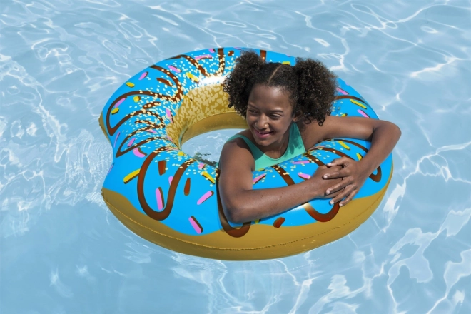 Bestway velké nafukovací kolo Hnědý donut 107cm – Modré