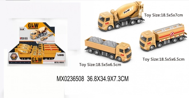 Kovový model nákladního auta